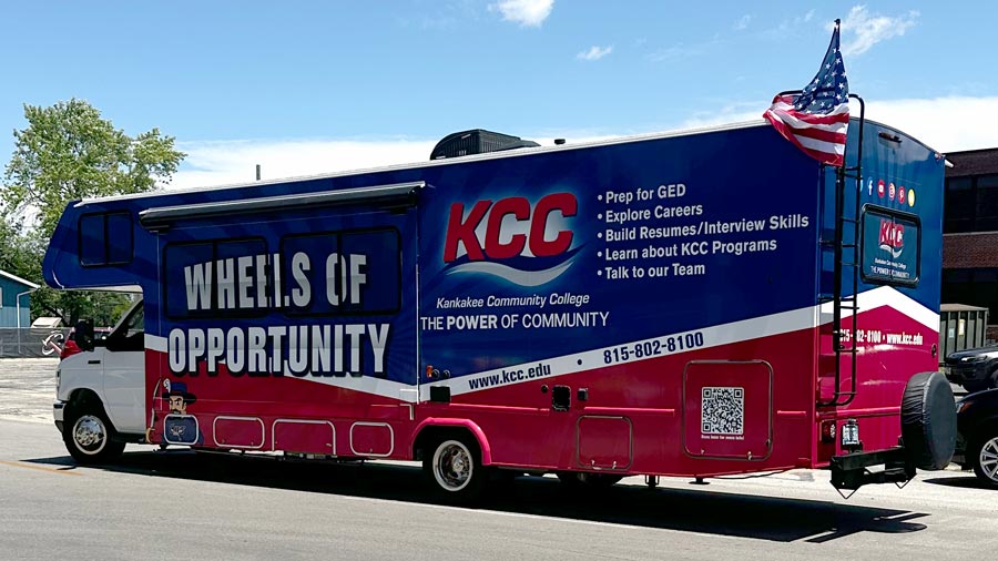Wheels of opportunity mobile classroom