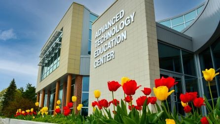 Front of the Advanced Technology Education Center building