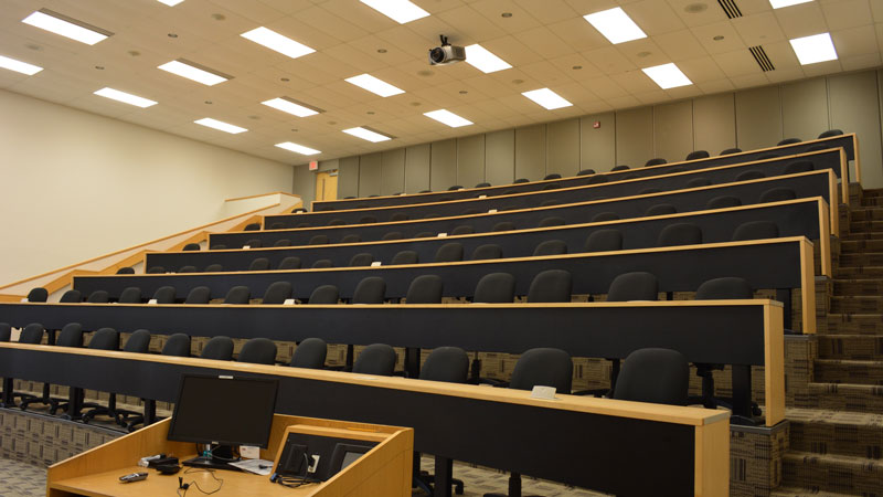 KCC's 2-story conference hall