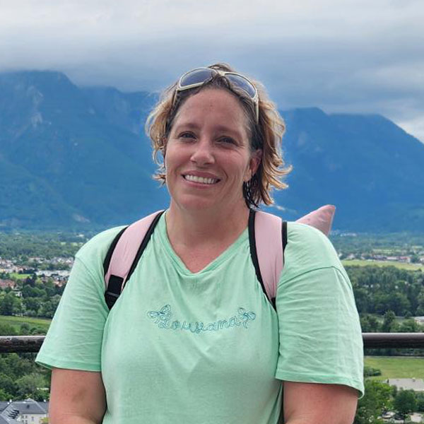 Jennifer Garrett, current student who studied abroad in Salzburg in Summer 2025