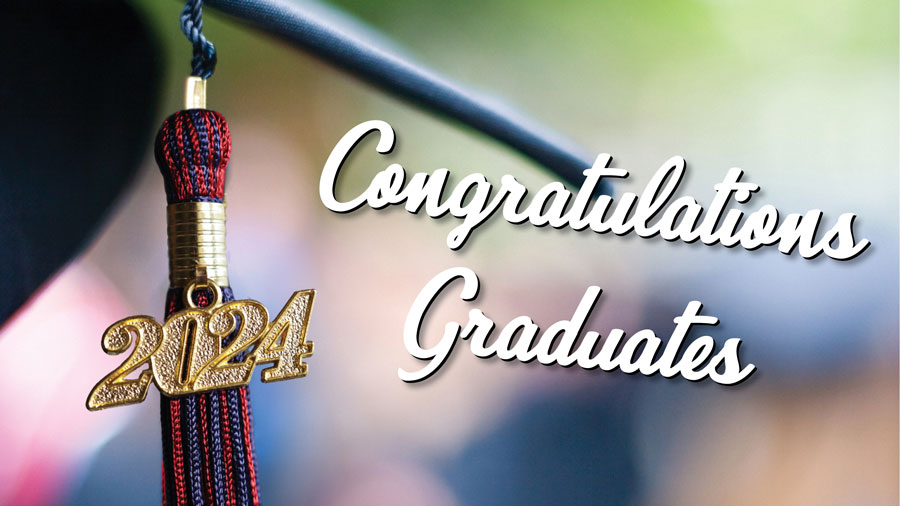 Congratulations 2024 graduates